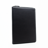 Document holder with zip